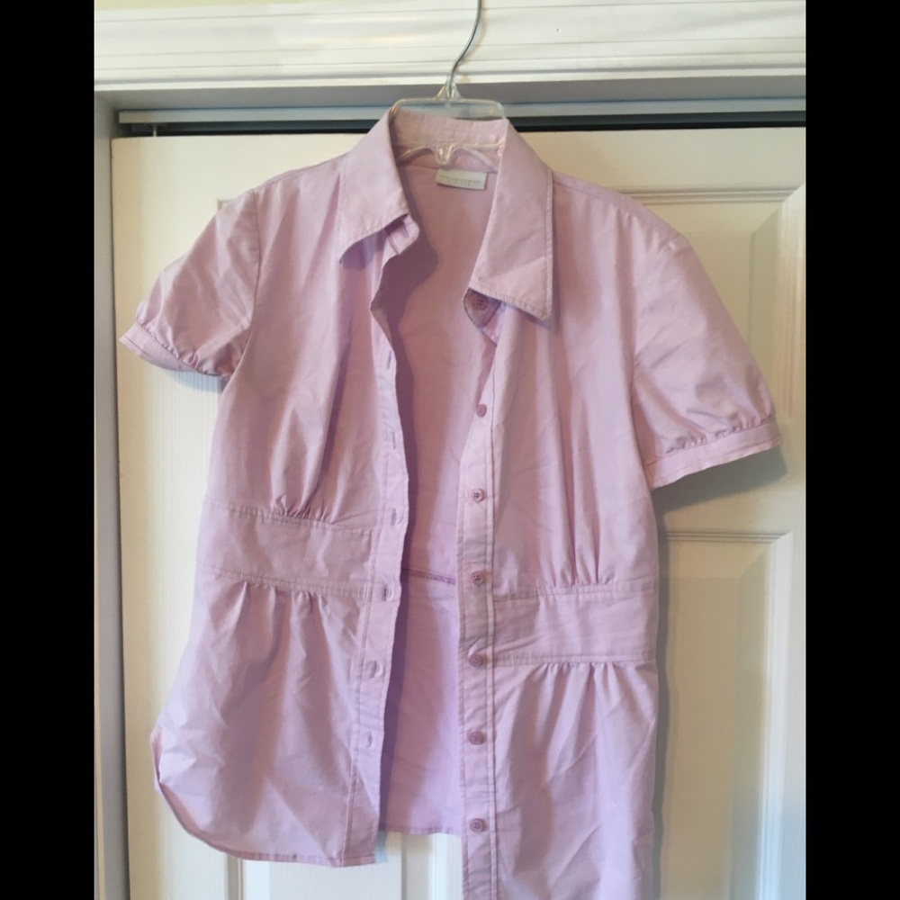 New york and company short sleeve blouse